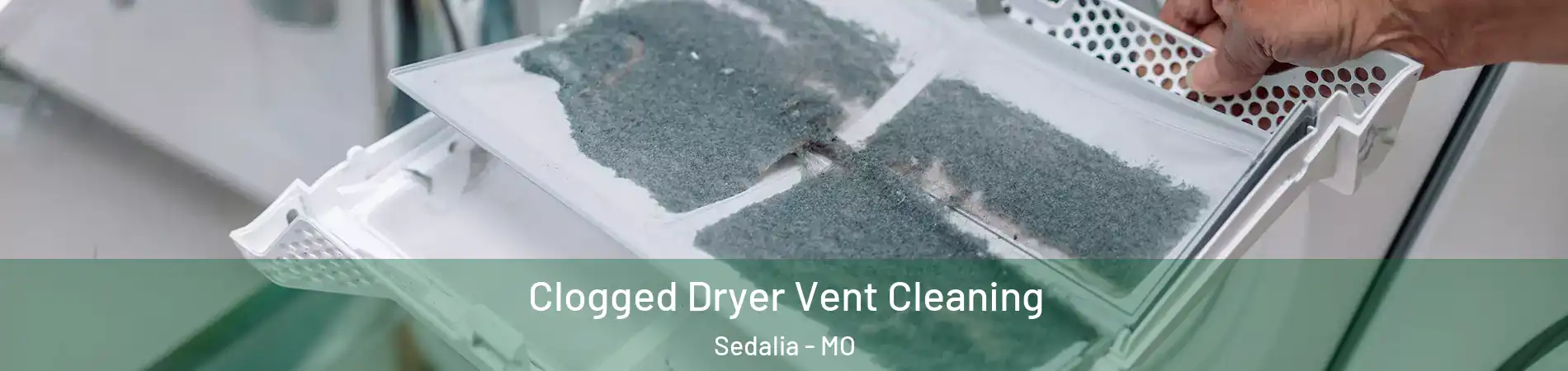 Clogged Dryer Vent Cleaning Sedalia - MO