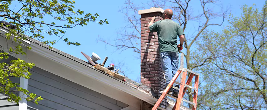 Vinyl and PVC Chimney Flashing Installation in Sedalia, MO